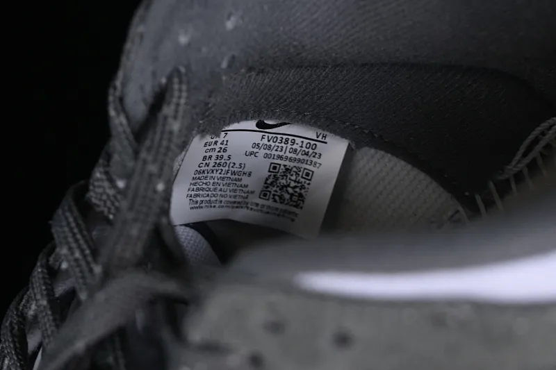 All categories Nk SB Dunk series Nk SB Dunk Low low-top sneakers Nk Dunk Low "Grey Gum" dark gray suede SB low-top casual sports skateboard shoes FV0389-100